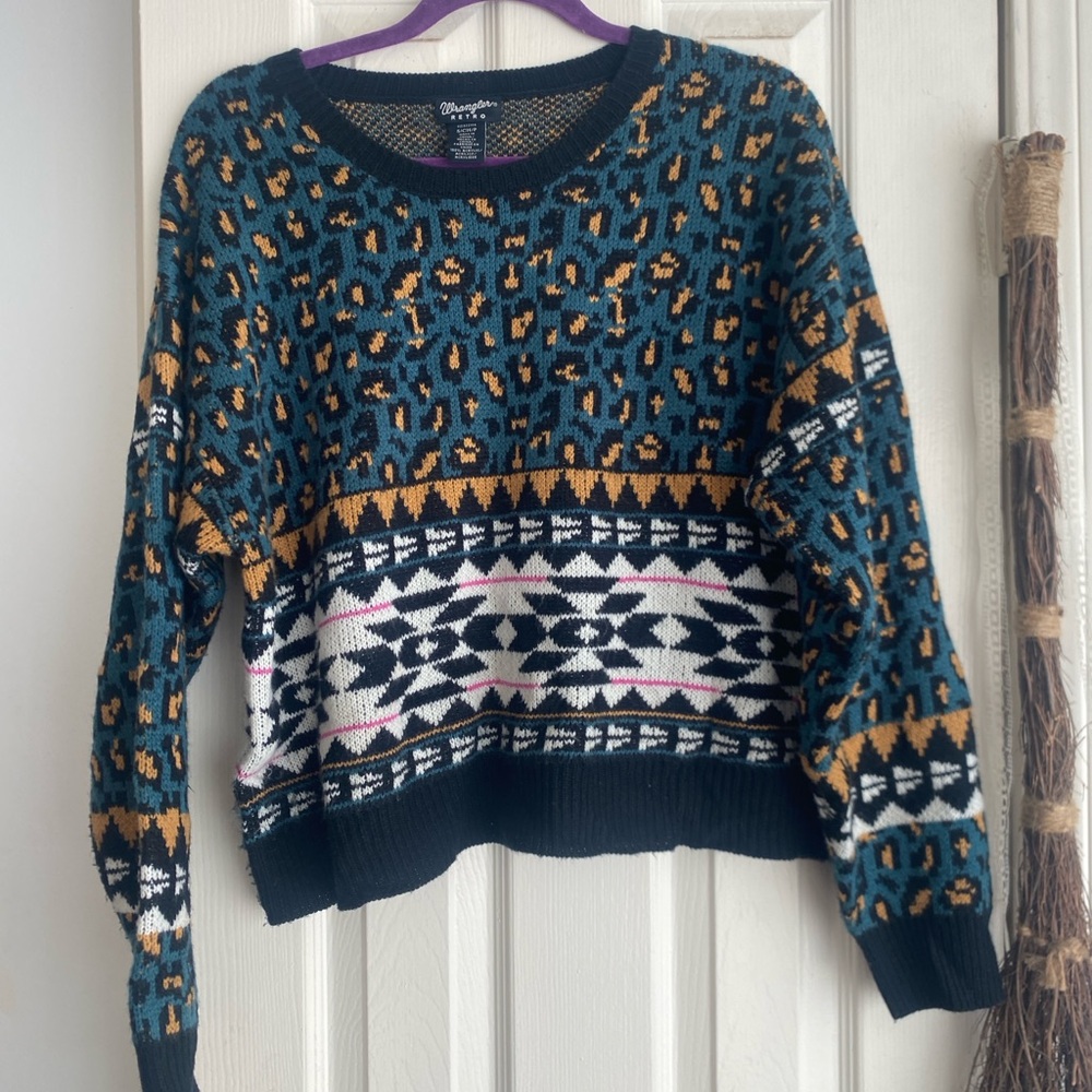Wrangler Retro pullover sweater size small